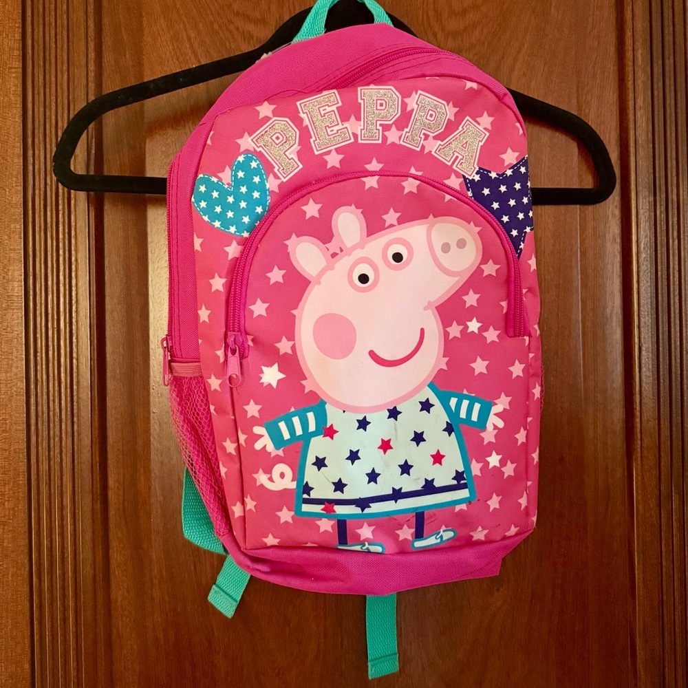 Pink Peppa Pig Backpack
